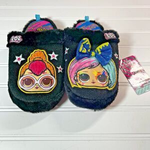 L.OL OMG Surprise Doll Girls Slippers Size 13-1 NWT BBs Run The World
